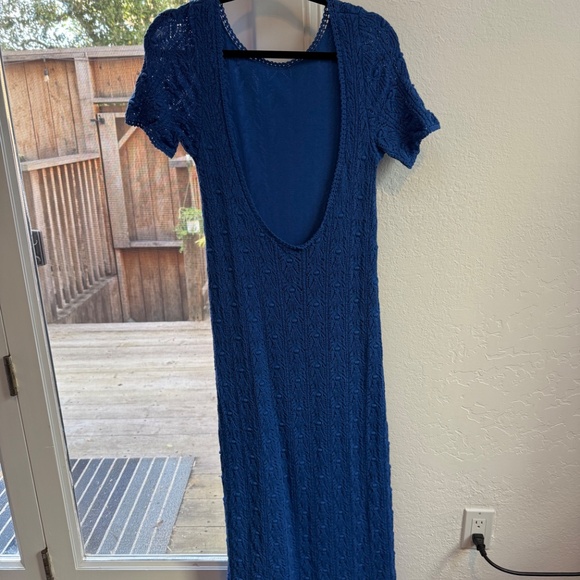 Sezane Zayn Dress Greek Blue - Size XXL - Picture 6 of 9